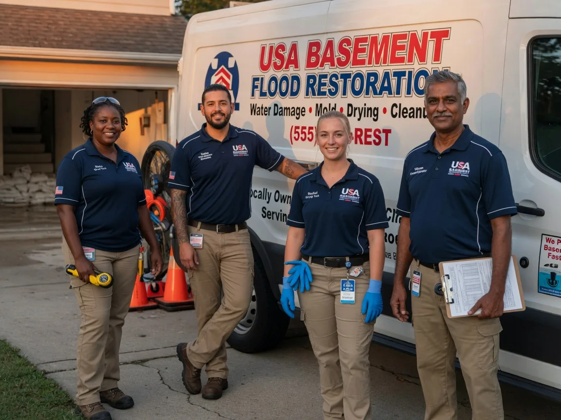 Basement Flood Cleanup company in Linden, PA