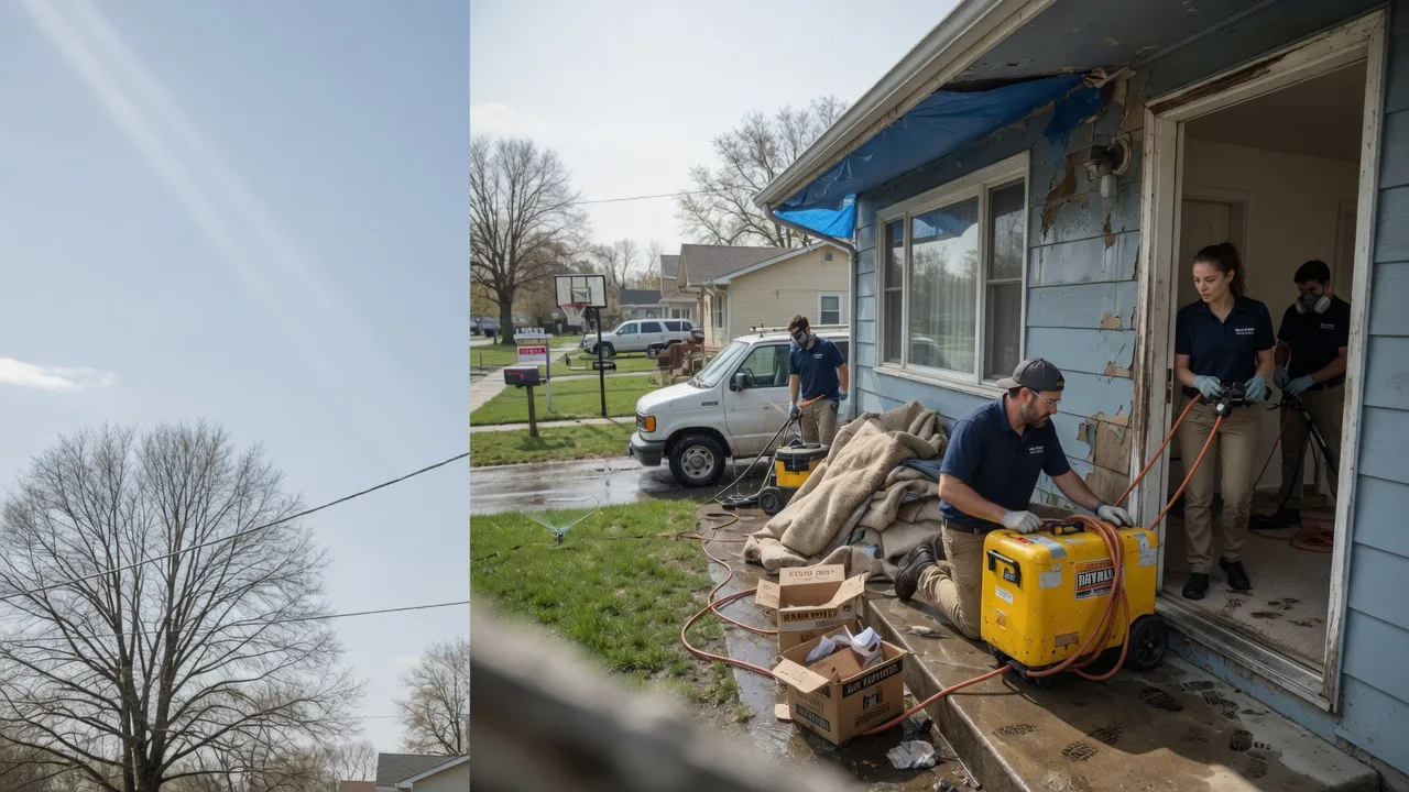 Basement Flood Cleanup in Linden, PA near me